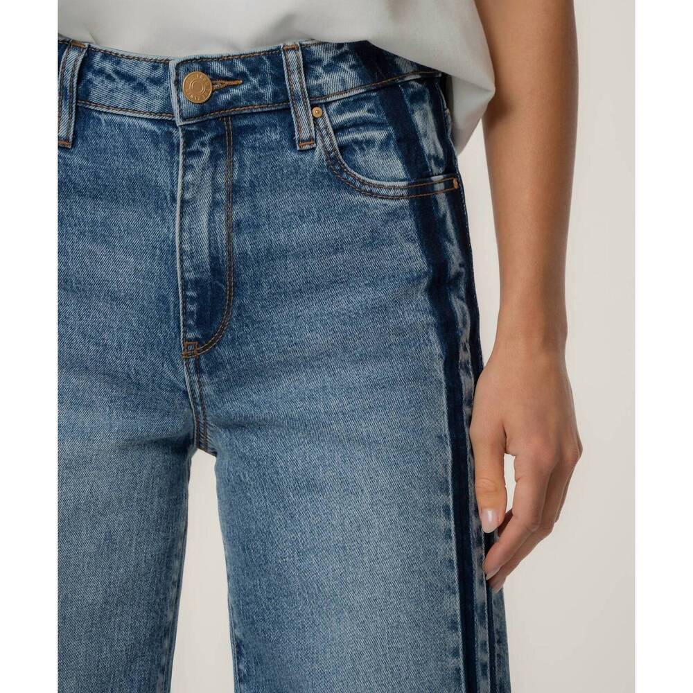NEW KUT FROM THE KLOTH sienna high rise straight leg jeans in brilliantly - Picture 5 of 5
